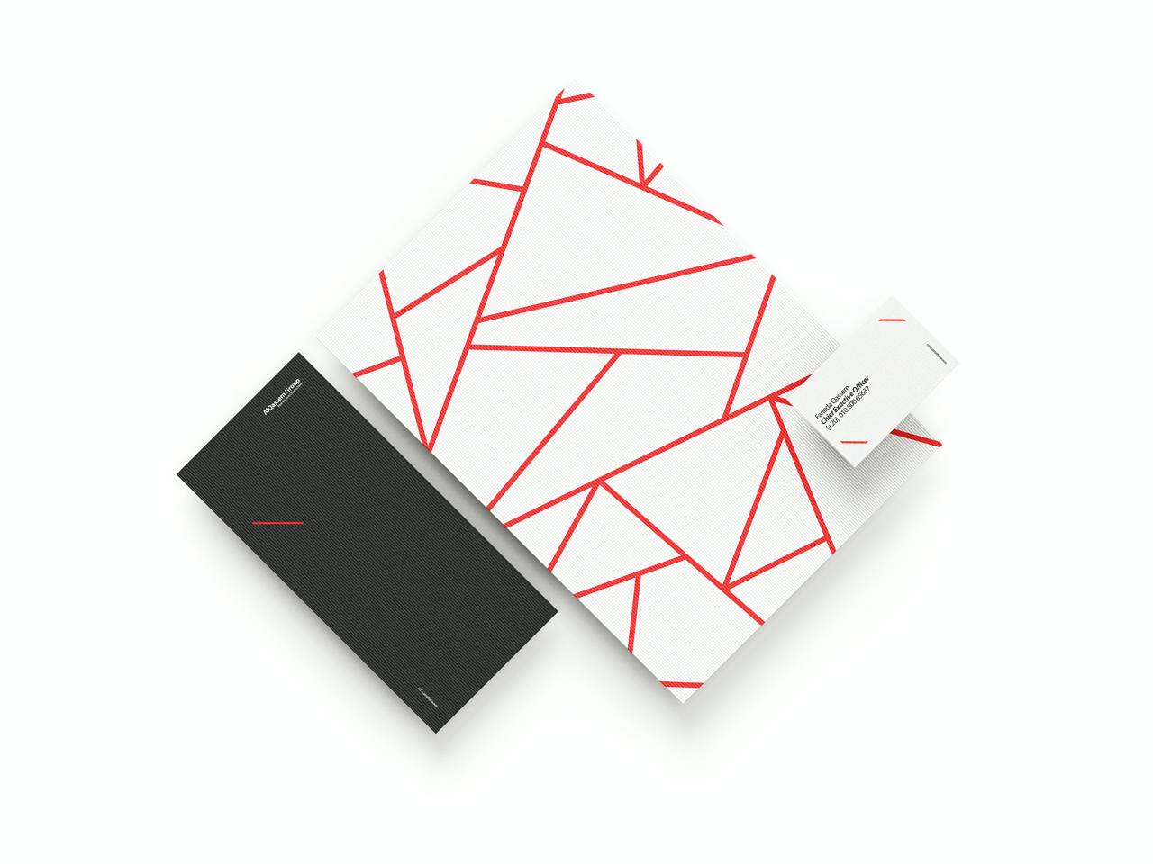Al-Qassem Constructions — corporate branding